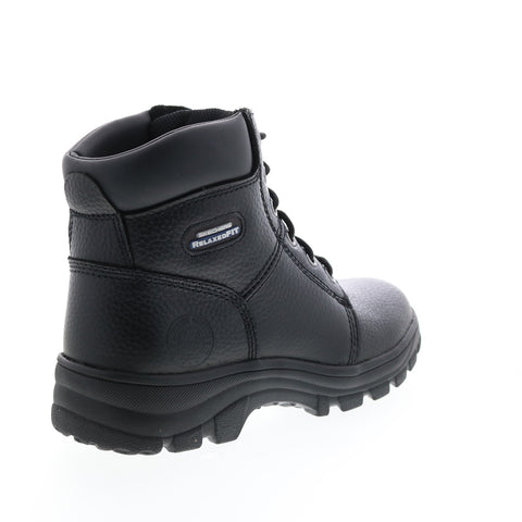 Skechers Work Relaxed Fit Workshire Fitton 76565 Womens Black Work Boots