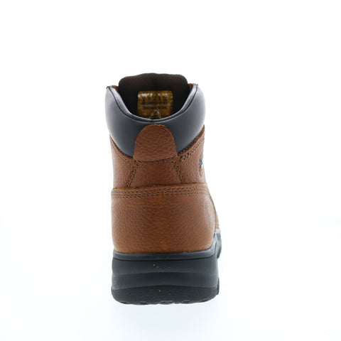 Skechers Workshire Condor 77010 Mens Brown Leather Lace Up Work Boots