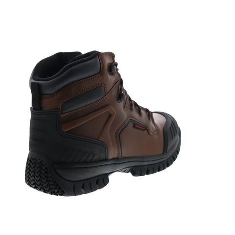 Skechers Work Hartan Caledon 77181 Mens Brown Leather Work & Safety Boots