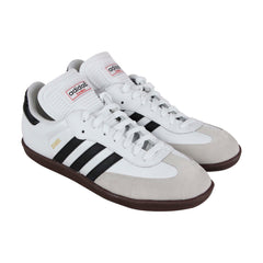 Adidas Samba Classic 772109 Mens White Casual Lace Up Low Top Sneakers Shoes