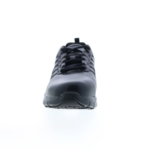 Skechers Work Sure Track Martley Steel Toe 77242 Womens Black Work Shoes