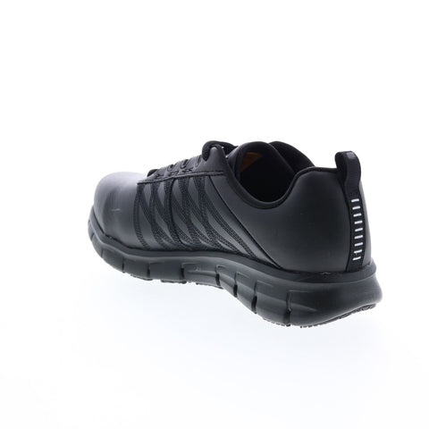 Skechers Work Sure Track Martley Steel Toe 77242 Womens Black Work Shoes