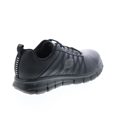 Skechers Work Sure Track Martley Steel Toe 77242 Womens Black Work Shoes