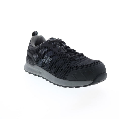 Skechers Bulklin Lyndale Composite Toe 77273 Womens Black Athletic Work Shoes