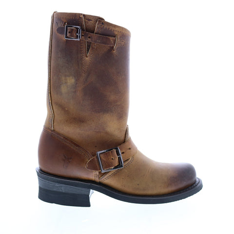 Frye Engineer 12R 77400 Womens Brown Leather Casual Dress Boots