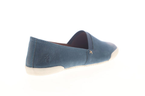 Frye Melanie Slip On 78478 Womens Blue Leather Slip On Flats Shoes