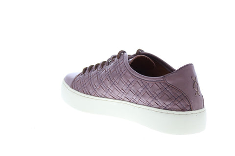 Frye Lena Woven Low Lace 78482 Womens Purple Lifestyle Sneakers Shoes