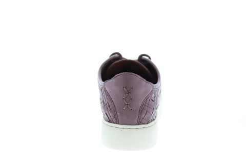 Frye Lena Woven Low Lace 78482 Womens Purple Lifestyle Sneakers Shoes