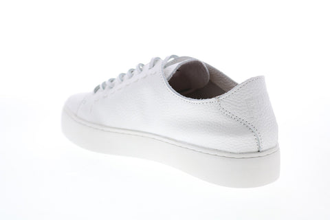 Frye Lena Low Lace 79179 Womens White Leather Lifestyle Sneakers Shoes
