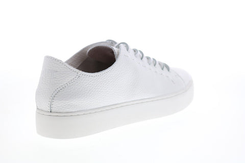Frye Lena Low Lace 79179 Womens White Leather Lifestyle Sneakers Shoes