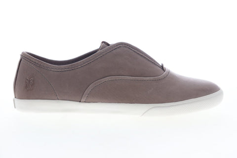 Frye Maya Cvo Slip On 79191 Womens Gray Leather Slip On Sneakers Shoes
