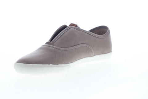 Frye Maya Cvo Slip On 79191 Womens Gray Leather Slip On Sneakers Shoes