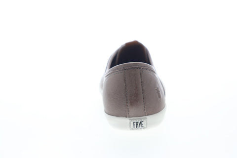 Frye Maya Cvo Slip On 79191 Womens Gray Leather Slip On Sneakers Shoes