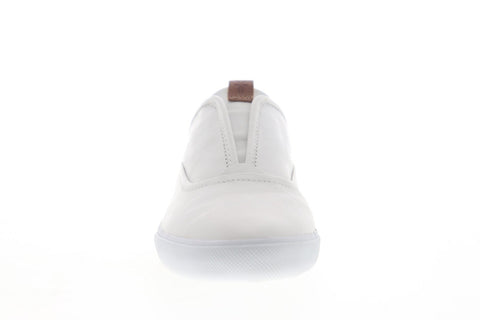 Frye Maya Cvo Slip On 79192 Womens White Leather Slip On Sneakers Shoes