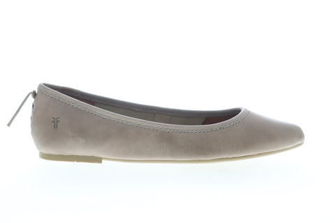 Frye Regina Ballet 79263 Womens Gray Leather Ballet Flats Shoes
