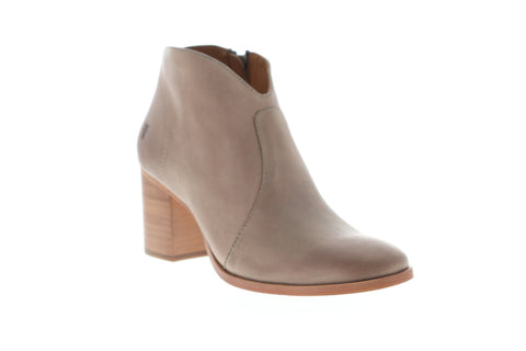 Frye Meghan Bootie 79921 Womens Pink Leather Zipper Booties Boots