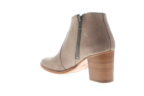 Frye Meghan Bootie 79921 Womens Pink Leather Zipper Booties Boots