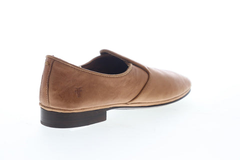 Frye Ashley Slip On 79937 Womens Brown Leather Slip On Flats Slip On Shoes