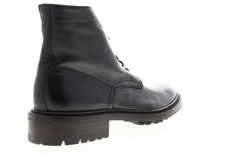 Frye Greyson Lace Up 80012 Mens Black Leather Casual Dress Boots Shoes