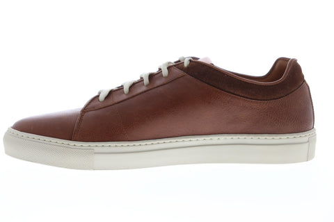 Frye Owen Oxford Mens Brown Leather Low Top Lace Up Sneakers Shoes