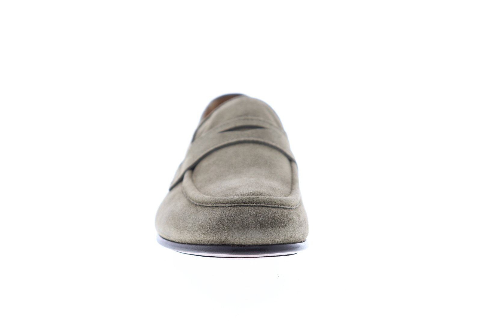 Frye Men\'s Suede Loafers - Gray Frye Miller Slip On Mens Suede Shoes In Gray Size 10 | eBay main image 3