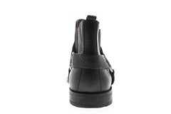 Frye Scott Chelsea Harness 80075 Mens Black Leather High Top  display picture 1