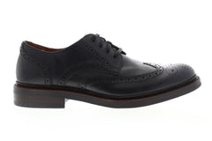 Frye Graham Wingtip 80097 Mens Black Leather Low Top Lace Up Oxfords Shoes