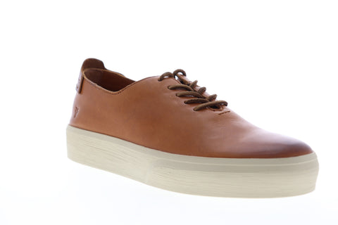 Frye Beacon Low Lace 80107 Mens Brown Leather Lace Up Lifestyle Sneakers Shoes