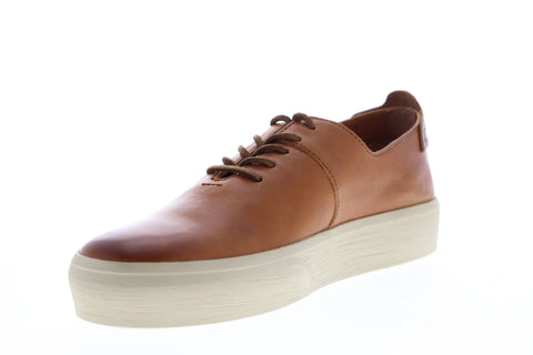 Frye Beacon Low Lace 80107 Mens Brown Leather Lace Up Lifestyle Sneakers Shoes