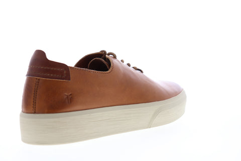 Frye Beacon Low Lace 80107 Mens Brown Leather Lace Up Lifestyle Sneakers Shoes