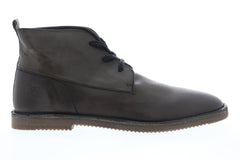 Frye Ashland Chukka 80183 Mens Gray Leather Lace Up Chukkas Boots Shoes