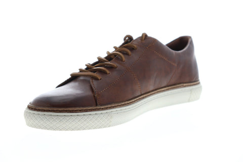 Frye Essex Low Mens Brown Leather Low Top Lace Up Sneakers Shoes