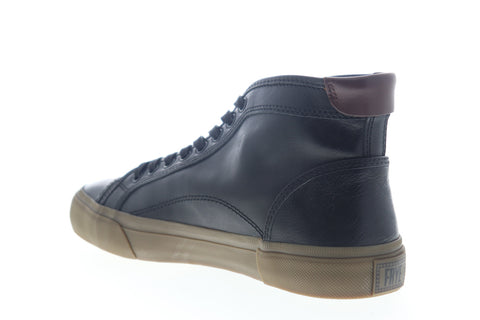 Frye Ludlow Cap Toe High 80253 Mens Black Leather Lifestyle Sneakers Shoes