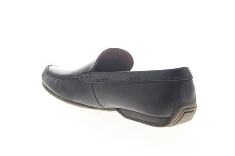 Frye Lewis Venetian 80257 Mens Black Leather Casual Slip On Loafers Shoes