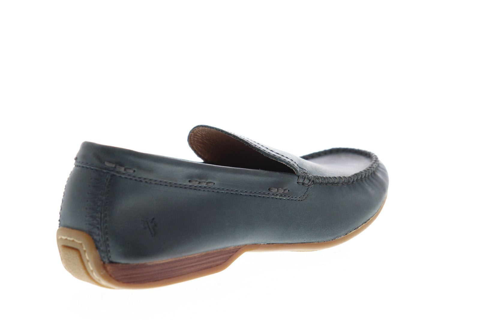 Frye Lewis Venetian 80257 Mens Blue Leather Slip On Moccasin 