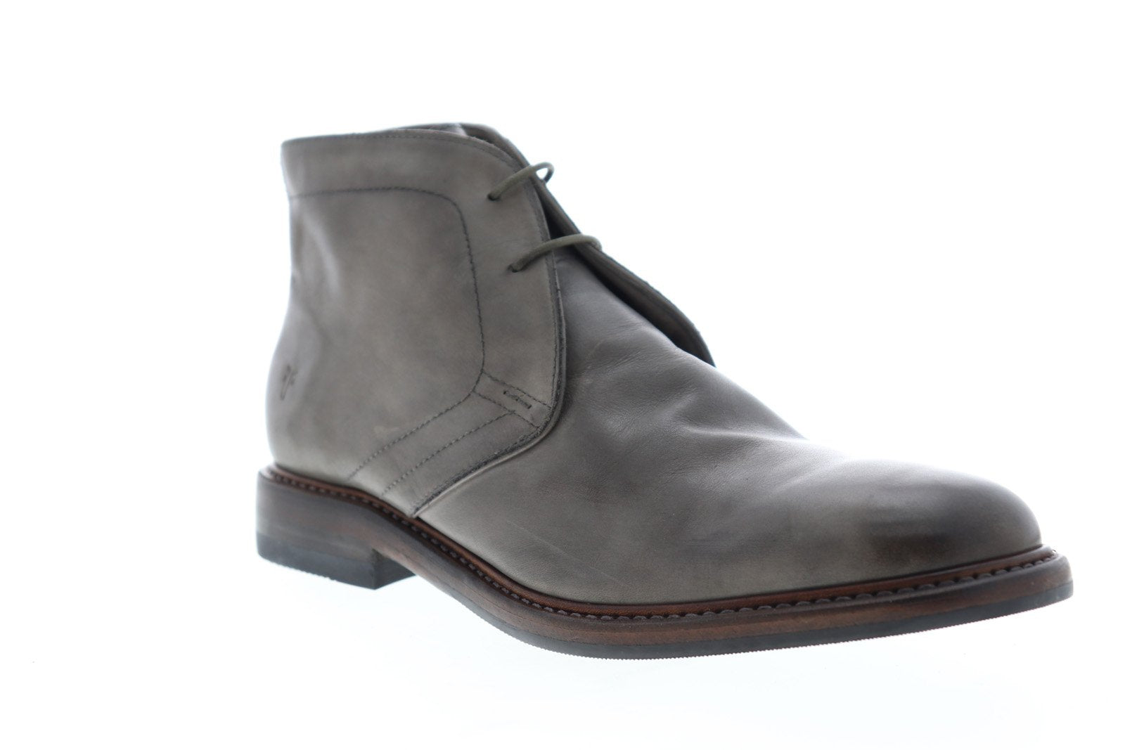 Frye Murray Chukka 80268 Mens Gray Leather Mid Top Lace Up  display picture 1