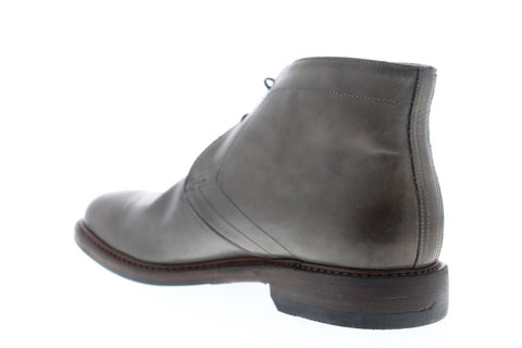 Frye Murray Chukka 80268 Mens Gray Leather Lace Up Chukkas Boots Shoes