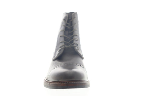Frye Murray Lace Up 80269 Mens Gray Leather High Top Zipper Casual Dress Boots