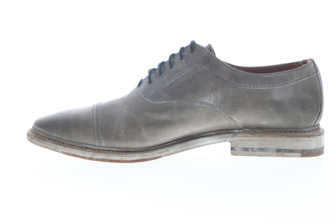 Frye Paul Bal Oxford 80280 Mens Gray Oxfords & Lace Ups Cap Toe Shoes