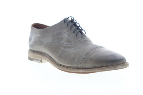 Frye Paul Bal Oxford 80280 Mens Gray Oxfords & Lace Ups Cap Toe Shoes