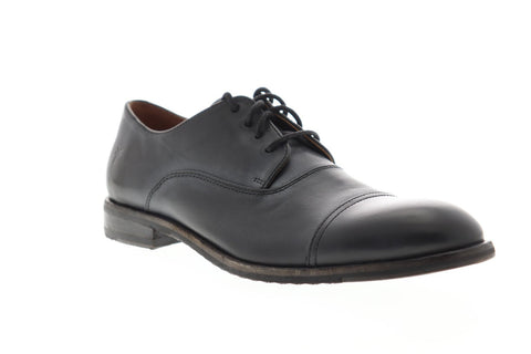 Frye Sam Oxford 80299 Mens Black Leather Casual Lace Up Oxfords Shoes