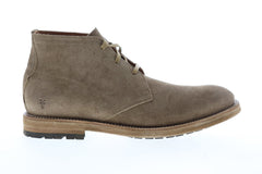 Frye Bowery Chukka 80323 Mens Gray Suede Lace Up Chukkas Boots Shoes