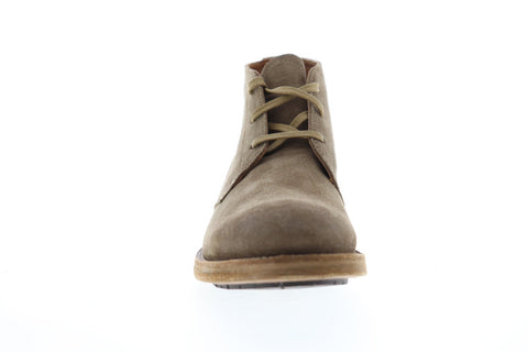Frye Bowery Chukka 80323 Mens Gray Suede Lace Up Chukkas Boots Shoes