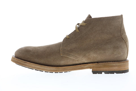 Frye Bowery Chukka 80323 Mens Gray Suede Lace Up Chukkas Boots Shoes