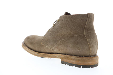 Frye Bowery Chukka 80323 Mens Gray Suede Lace Up Chukkas Boots Shoes