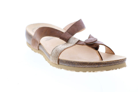 Think Julia 05 80334-54 Womens Brown Leather Lifestyle Sneakers Shoes