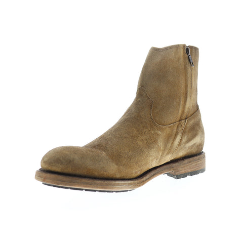 Frye Bowery Inside Zip 80337 Mens Brown Leather High Top Casual Dress Boots