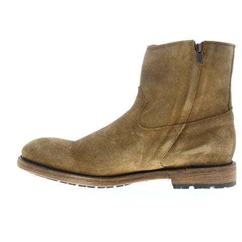 Frye Bowery Inside Zip 80337 Mens Brown Leather High Top Casual Dress Boots