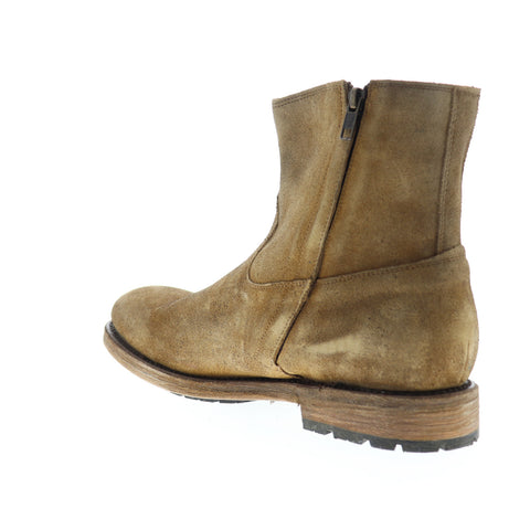 Frye Bowery Inside Zip 80337 Mens Brown Leather High Top Casual Dress Boots