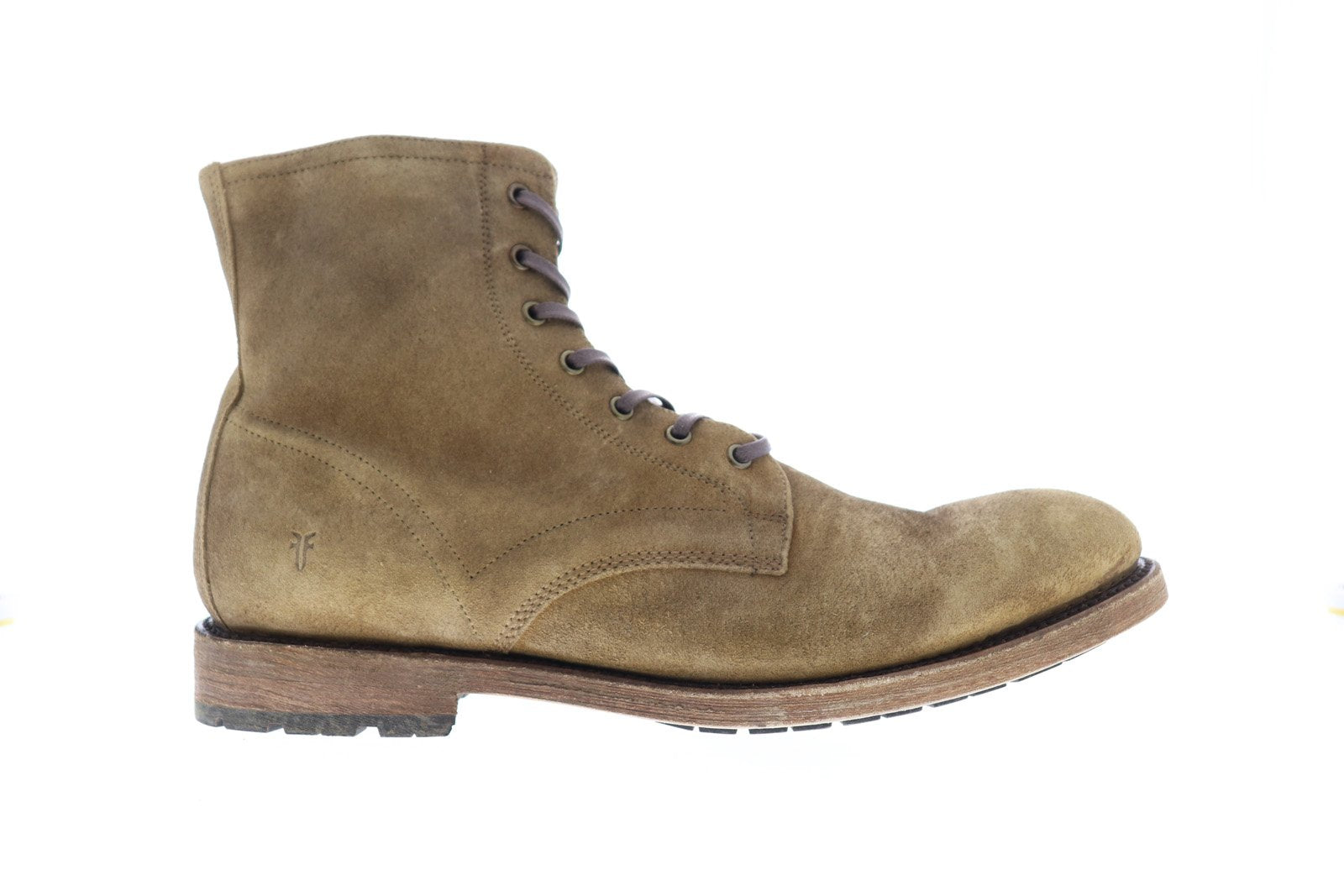 Frye Men\'s Brown Bowery Leather Boots 8.5 Frye Mens Bowery Chukka Lace Up Booties Shoes | Mercari main image 2